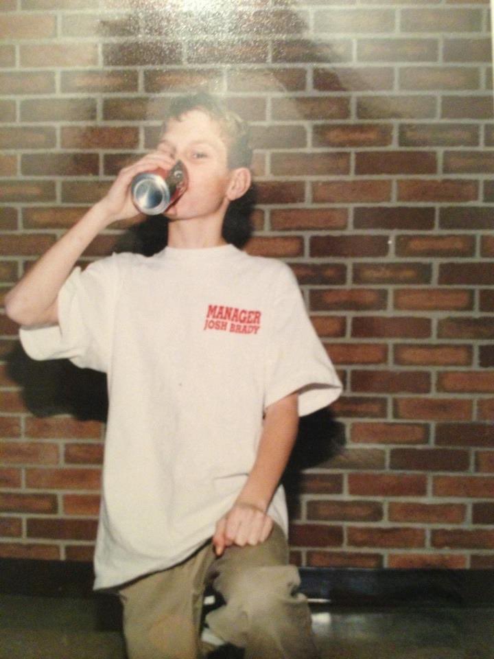 joshbrady1022's tweet photo. @JeffVanArsdel in fairness, there were warning signs of your soda fridge being raided. 8th grade team photos. No water. No Gatorade. Just chugging a Coke with one on deck out of camera view 😂 

@badunn3 @LukeRettig @bbuckets11 

#waterboy #takeandreplace #bballmanager https://t.co/0lqhlPZlRC