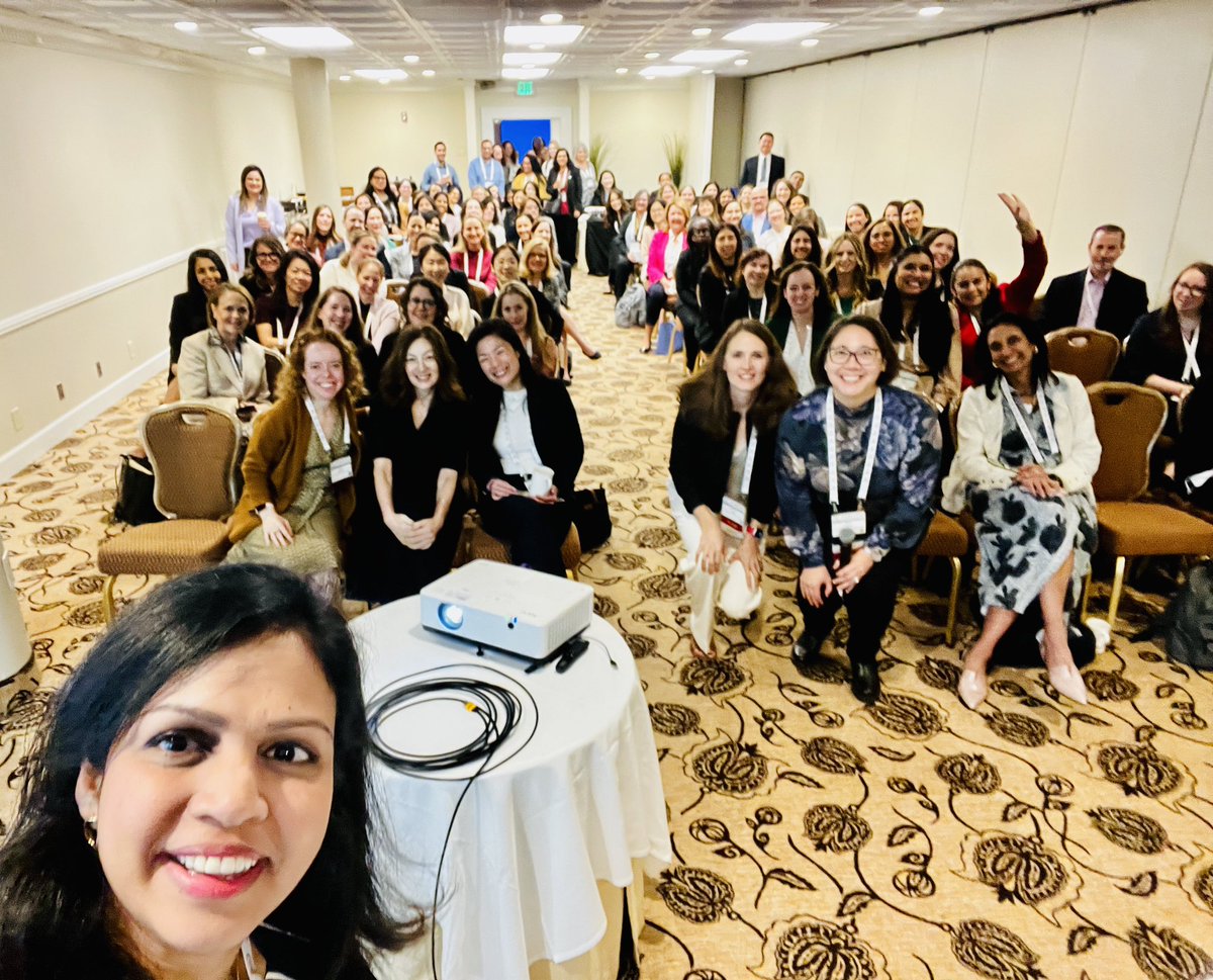 CharuAggarwalMD's tweet photo. Inspiring session this morning with leaders, thinkers, colleagues, friends - full room #TTLC24 @IASLC #WomenInOncology

@LeciaSequist @HwakeleeMD @JoelNealMD @lmsholl @NarjustFlorezMD @LAGurwitch https://t.co/xW2v0iI32B