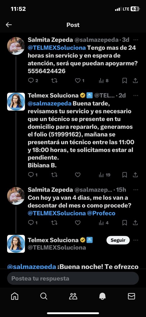 salmazepeda's tweet photo. Cinco días y contando, tendre que esperar mas?
@TELMEXSoluciona @Profeco https://t.co/bU3FxGF6rV
