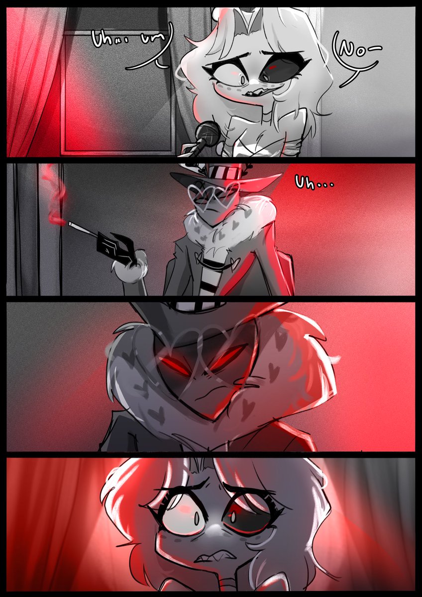 solace_soulless's tweet photo. #HuskerDustWeek2024 Day 5: Hope/ Nightmare (1/2)

A little bit of stage fright can be managed by a bouquet and your boyfriend🌹

@Huskerdust_Week #HazbinHotel #Huskerdust https://t.co/46pa8DB2mQ