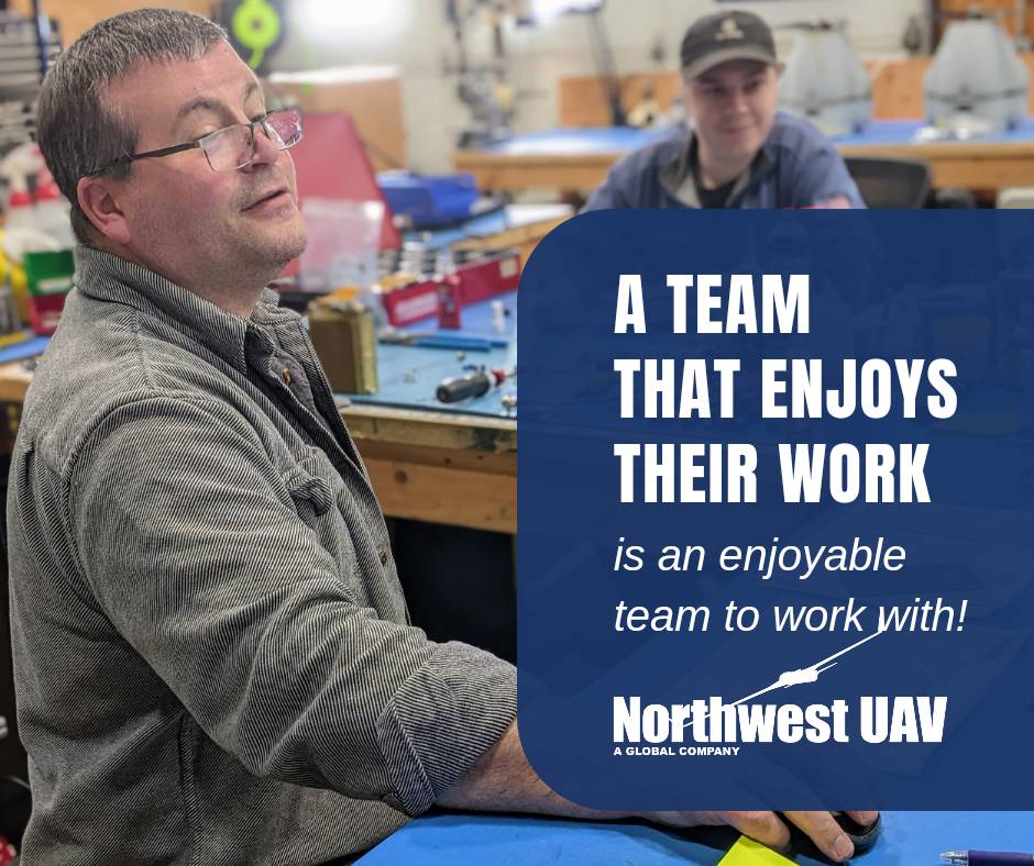 NWUAV's tweet photo. In case you're thinking about applying for one of our open positions - 10/10 recommend the team you would be joining 😉
#uav #uavengineering #jobs #oregonjobs https://t.co/2ZsQpu9aKb