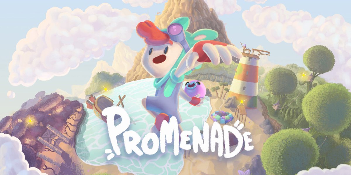 Promenade is the 2d version of those classic 3d collectathon platformers we all love, and the sheer variety of the game is incredible. Platforming fans check out our review! godisageek.com/reviews/promen…