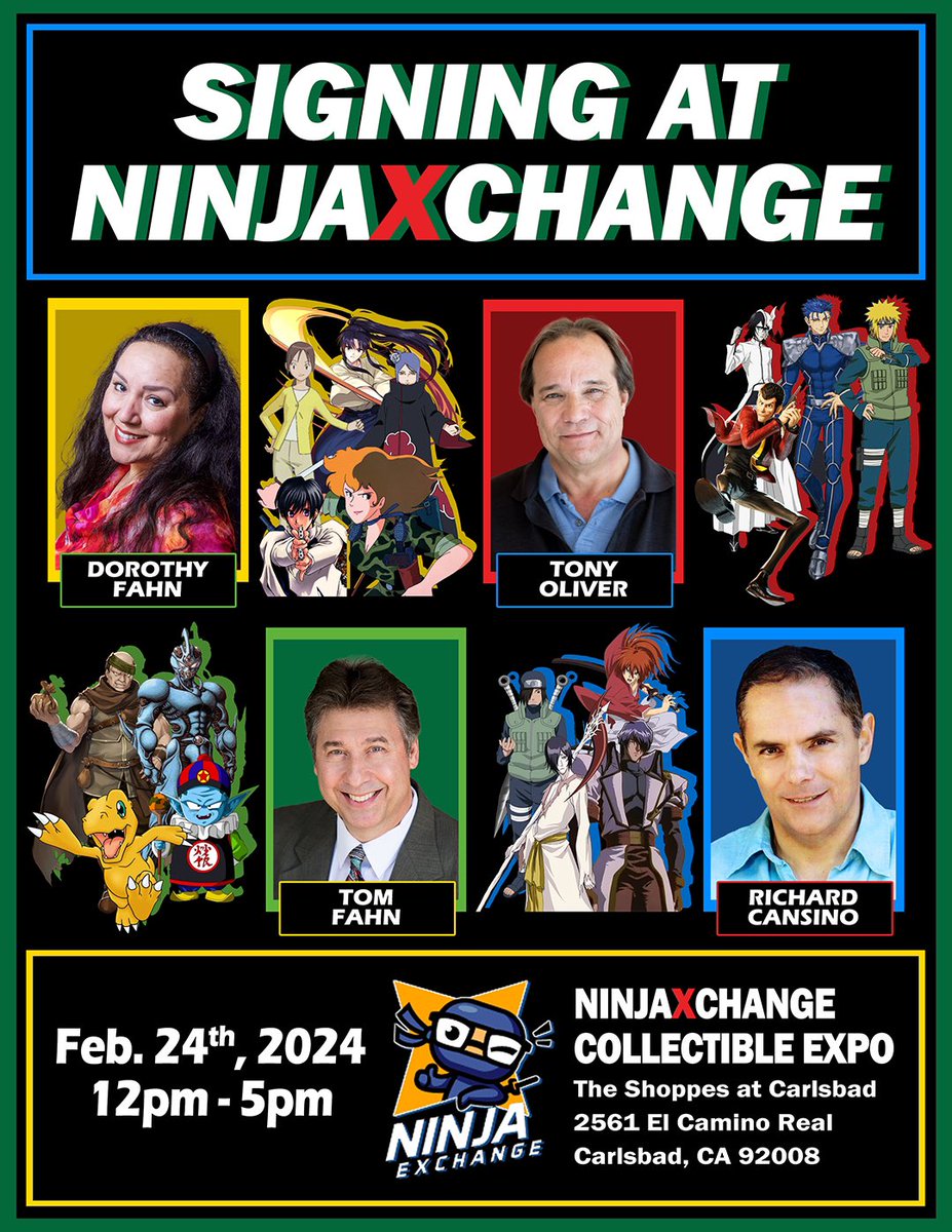 Tomorrow 12-5 will be my last stop on my very unofficial California tour. I’ll be at NinjaXchange Collectable Expo in Carlsbad. Looking forward to a fun day. Come say hi!