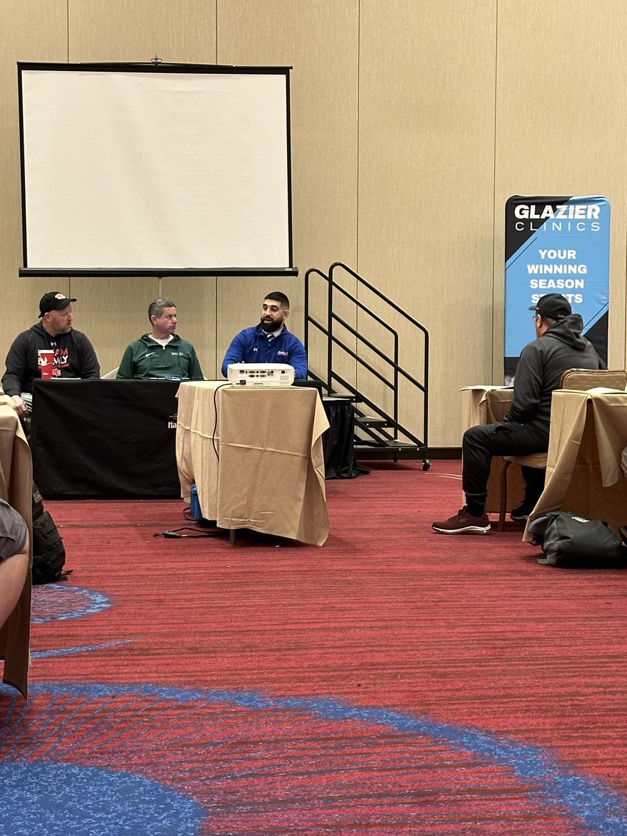 Coach Tommy Farrell (@coachtfarrell) on Twitter photo Thank you <a href="/GlazierClinics/">Glazier Clinics</a> for having me! It was an honor to talk ball 🏈
<a href="/coachmikejudy/">Mike Judy</a> <a href="/frogfootball/">Mike Engelberg</a> <a href="/MTHS_Sports/">Manchester Twp. H.S. Sports Updates</a> Thank you <a href="/GlazierClinics/">Glazier Clinics</a> for having me! It was an honor to talk ball 🏈
<a href="/coachmikejudy/">Mike Judy</a> <a href="/frogfootball/">Mike Engelberg</a> <a href="/MTHS_Sports/">Manchester Twp. H.S. Sports Updates</a>