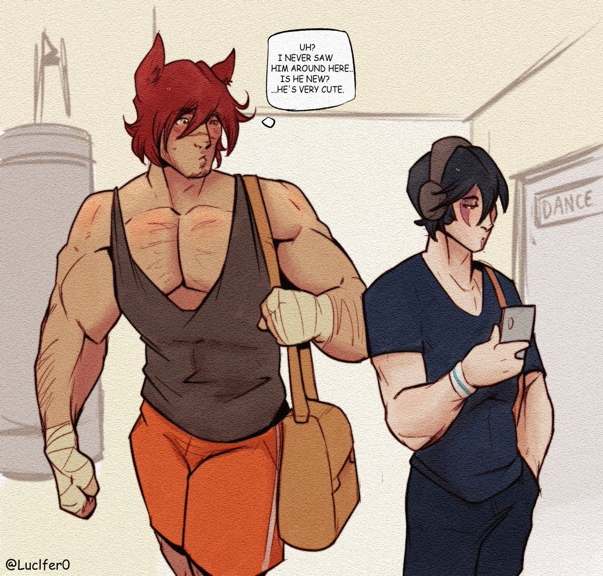 A fateful encounter at the gym #Settphel