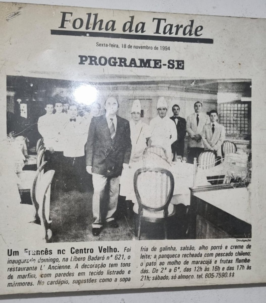 citas_sp's tweet photo. 20 anos atrás no Citas Libero era isso que estava acontecendo....o restaurante francês já não opera há anos e o restaurante que ocupou o lugar fechou na pandemia. 

2024 tem nova mudança. Mês que vem o Citas Libero começa a operar, trazendo mais 100 pessoas pra morar no centro! https://t.co/vxyQ6fP6jJ