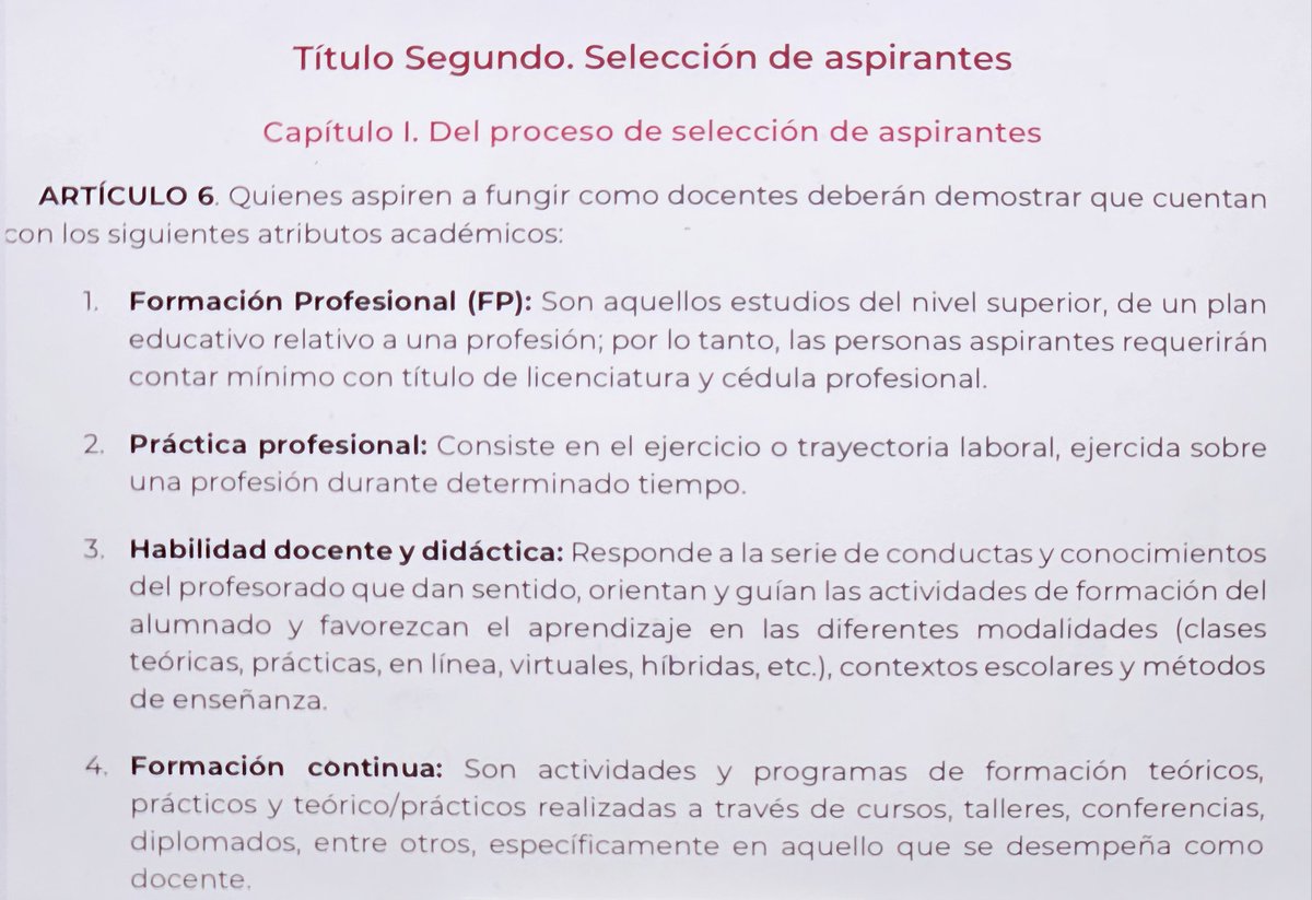 Conalep_Oaxaca's tweet photo. En lo que respecta a los Requisitos y Procedimientos en la selección de aspirantes a fungir como docentes en el Sistema CONALEP.

#TransformandoCONALEP
#Docentes
#Educación
#CONALEP

@CarlosSarabiaC 
@ManuelEspino https://t.co/MBB29YzQvT