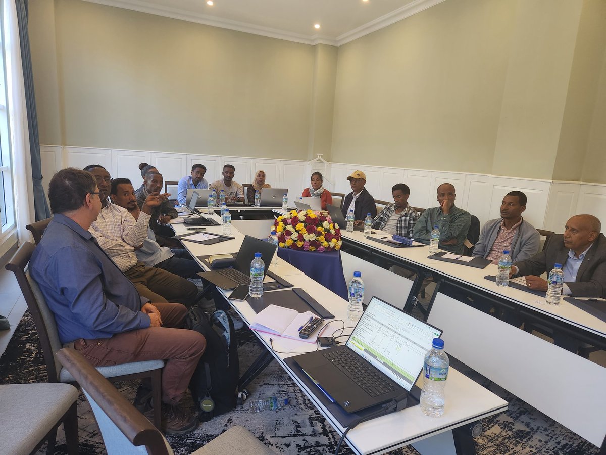 A great week in Ethiopia working with @InstituteEiar @SorgGuy and @gatesfoundation on sustainable crop improvement activities. Looking forward to visiting again shortly to work with the teams on product advancement. See you again soon!