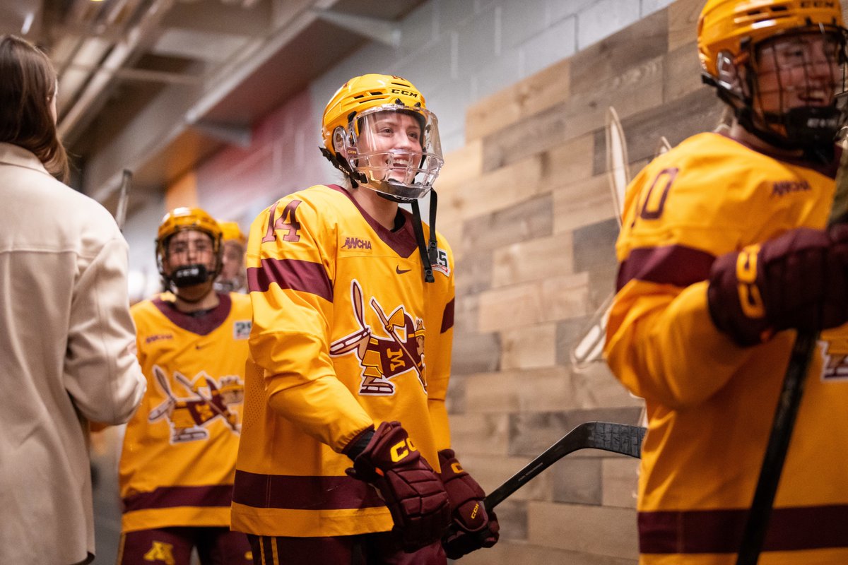 GopherWHockey's tweet photo. Next up on our senior spotlights is No. 14!

The defender from Minnetonka has tallied 20 points with 3 goals and 17 assists in 90 games in Maroon &amp; Gold. Her first career goal came in a big road win over top-ranked OSU in 2022!

Thank you and Congratulations, @nicholsonmag! 〽️ https://t.co/uu7MyaECgF