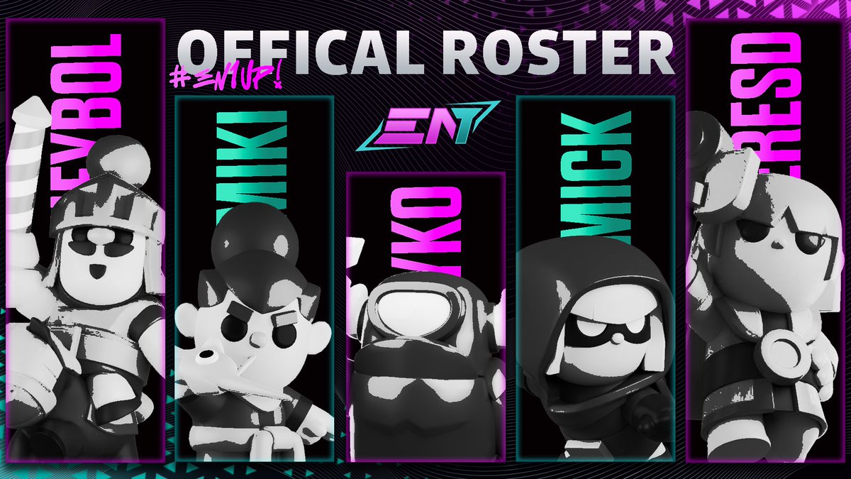 We are stoked to announce our roster for <a href="/infoesports_tv/">Tricky eSports🍀</a> 🏆

🇪🇸 <a href="/Heybol2/">Heybol</a> 
🇩🇪 <a href="/mikiii_cm/">mikiii</a> 
🇩🇪 <a href="/Jeyko_Royal/">Jeyko_Royal</a> 
🇺🇸 <a href="/CoachMickLovin/">Mick</a> 
🇵🇪 <a href="/MERESD_/">MERESD</a> 

Best of luck to all teams 🍀

#EN1UP🚀