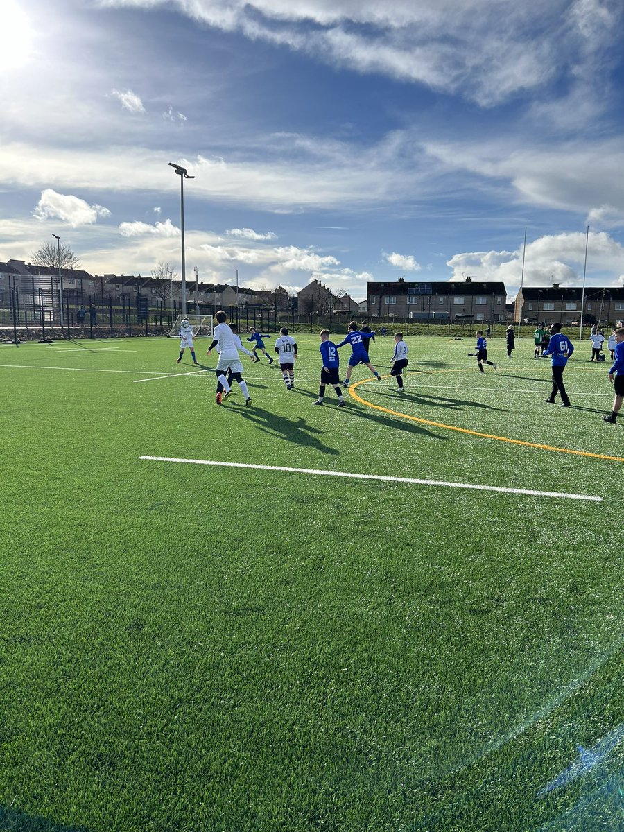 RossHighSport's tweet photo. East Lothian U14s (S1/S2) festival today @RosehillAS. Big well done to all RHS pupils involved today! Great festival once again ⚽️⚽️! https://t.co/IlkQ17TBFU