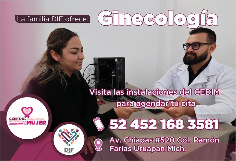 YadiraRMora's tweet photo. #Uruapan
#SabíasQue ¡Descubre la nueva oferta de servicios en el #CEDIM Uruapan!
Ahora contamos con consulta ginecológica para brindarte atención integral en un ambiente cálido y profesional. Cuida de tu salud femenina con nuestro equipo especializado.
🧵1/2
⬇️ https://t.co/QrbAOJeAG2