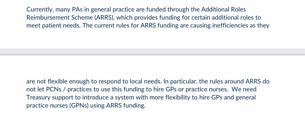 Over 1000 PAs in General Practice - replacing GPs with help from ARSS funding and PA agencies supported by senior RCGP officers About time that @rcgp spoke - now they need to act to stop the destruction of General Practice they have enabled Thanks @DrSteveTaylor PAs cannot…