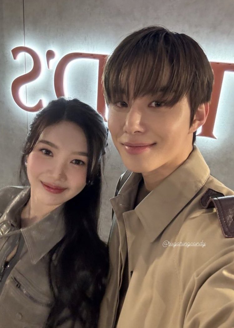snoopeacheese's tweet photo. joy and jungwoo – tod’s siblings 🥹

#JUNGWOOxTods
#JUNGWOOxTodsFW24 @Tods https://t.co/afCF1Kx5em