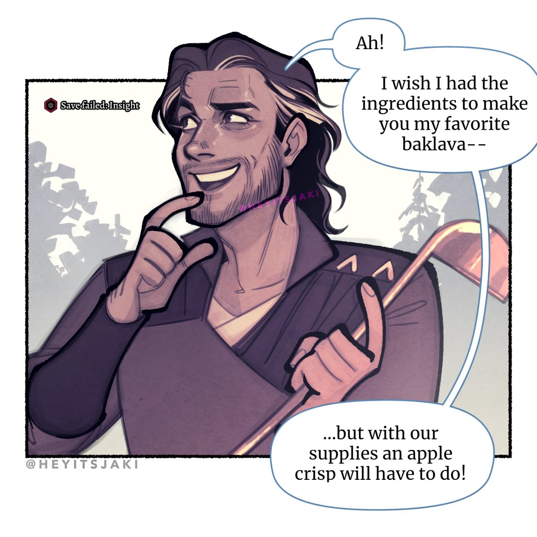 heyitsJaki's tweet photo. “Dessert” (1/2)

#BaldursGate3 #GaleDekarios #Astarion #bg3 https://t.co/WkWluATPzq