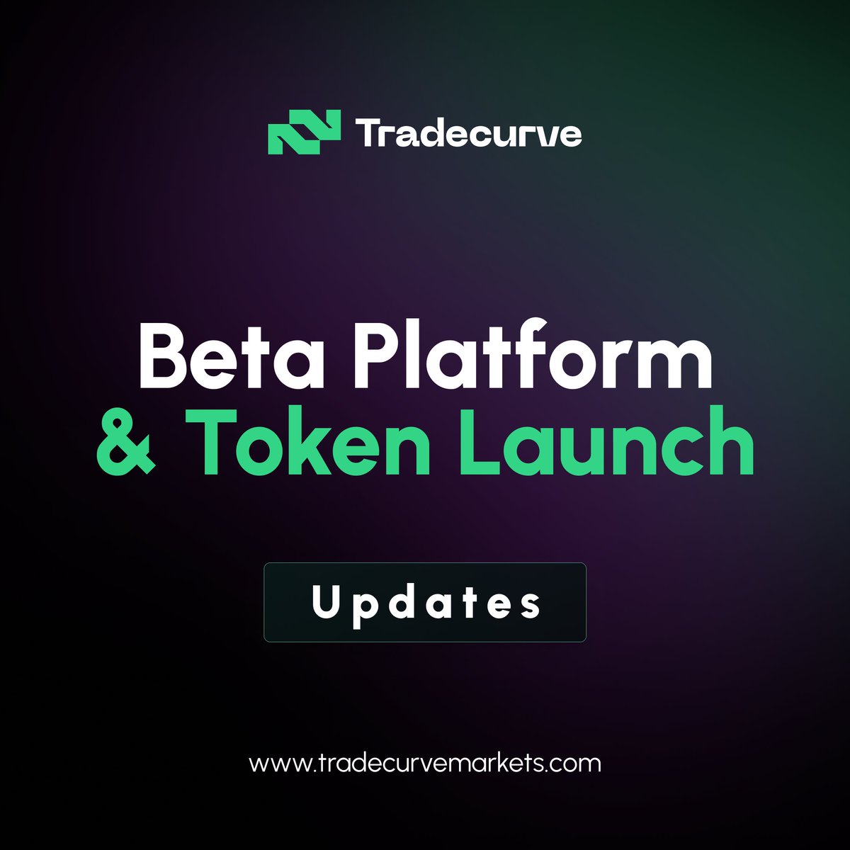 Tradecurveapp's tweet photo. UPDATES

We're fine-tuning our beta trading platform to ensure it meets our high standards. Launch update coming soon! 🛠️

Plus, get ready for the $TCRV token launch - a leap towards mass adoption! 🌐 Stay tuned for more details this week.

Thank you for your support! 💙 https://t.co/Hm1mCXIwqi