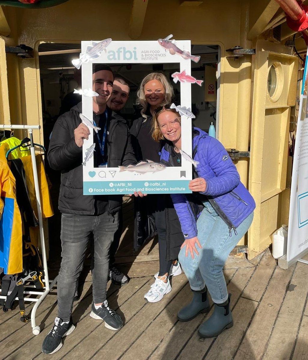 AFBI_NI's tweet photo. We had some first time sailors on board the @AFBI_NI RV Corystes today on Day 1 of the SOLD OUT tours of the AFBI ship moored beside the @SSEBelfastArena all weekend as part of the @niscifest You can keep an eye on our page for more pics throughout the weekend. 🚢📷 🦈 https://t.co/bM9jtzAj4D