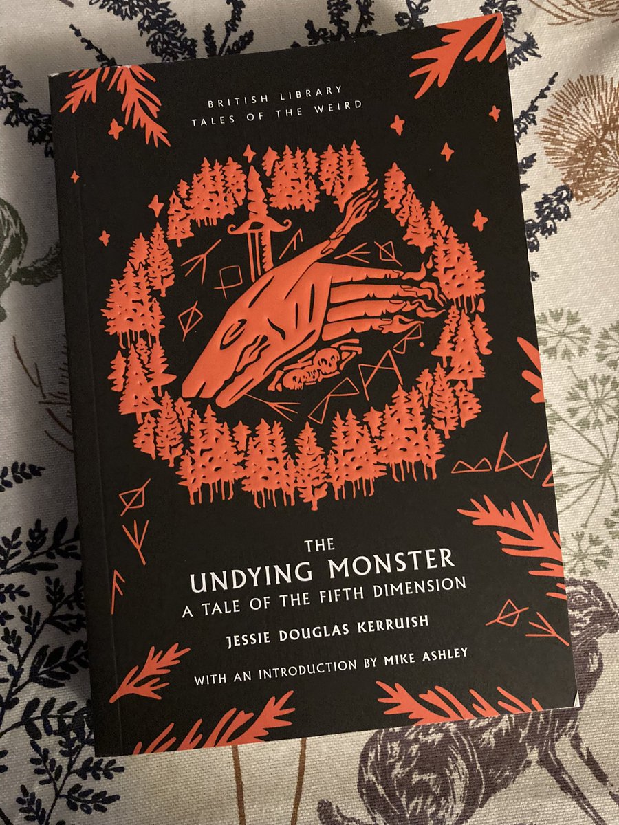 Book mail: Tales of the Weird book 46 The Undying Monster: A Tale of the Fifth Dimension by Jessie Douglas Kerruish

#talesoftheweird @BL_Publishing