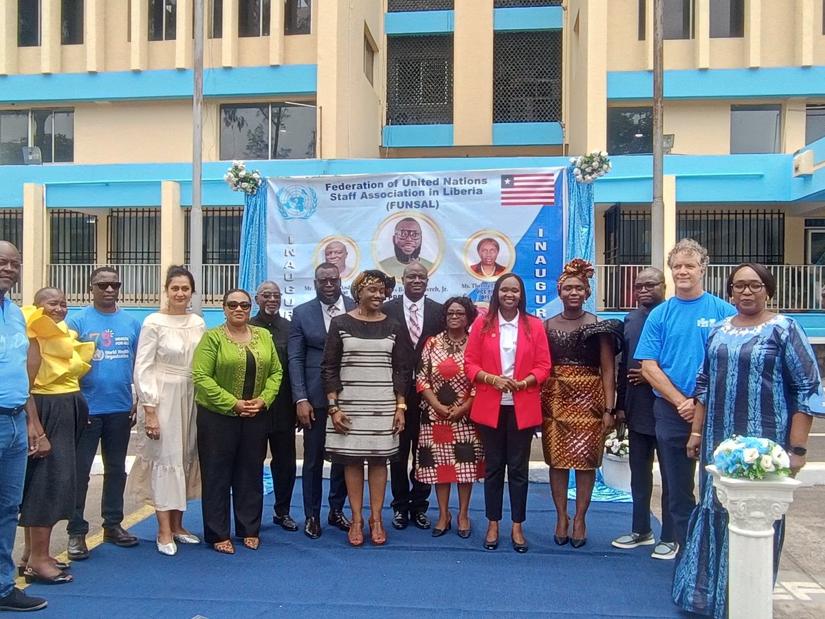 FAOLiberia's tweet image. A new corps of officers of the Federation of UN Staff Association of Liberia was inaugurated today. kudos to the team👏👏🔅💯

@FAO Representative a.i. @BTchicaya  graces the occasion.  

#OneUN
#Onepurpose
#leavingnoonebehind