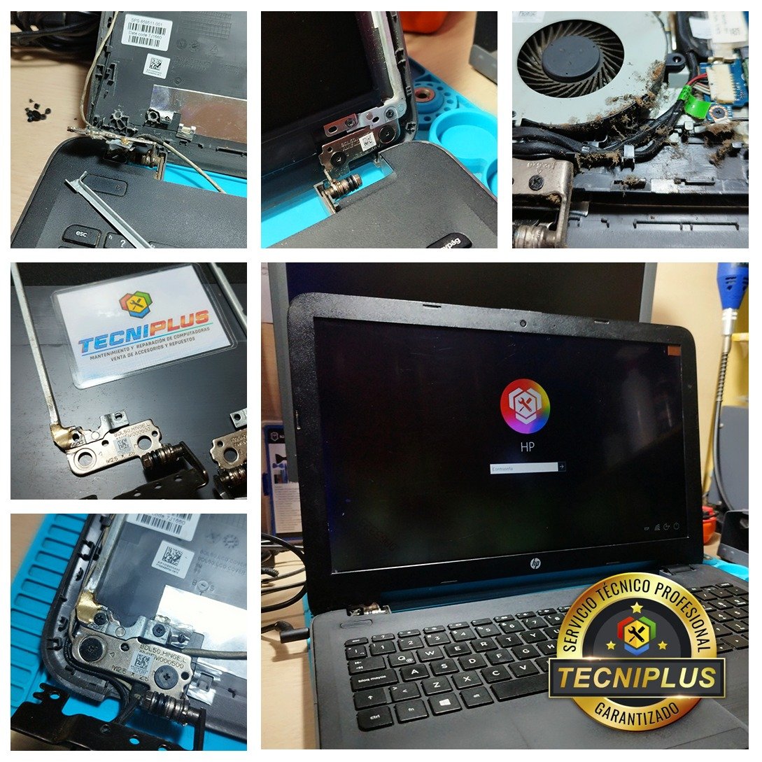 Si tú laptop está así, no te preocupes 👀
Tenemos la solución, realizamos reparación de bisagras y reconstrucción de bases, con garantía.

Tiempo de entrega 2-3 días. 👌🏽
Servicio técnico especializado, asesoría sin costo.

→ linktr.ee/tecniplus.ec