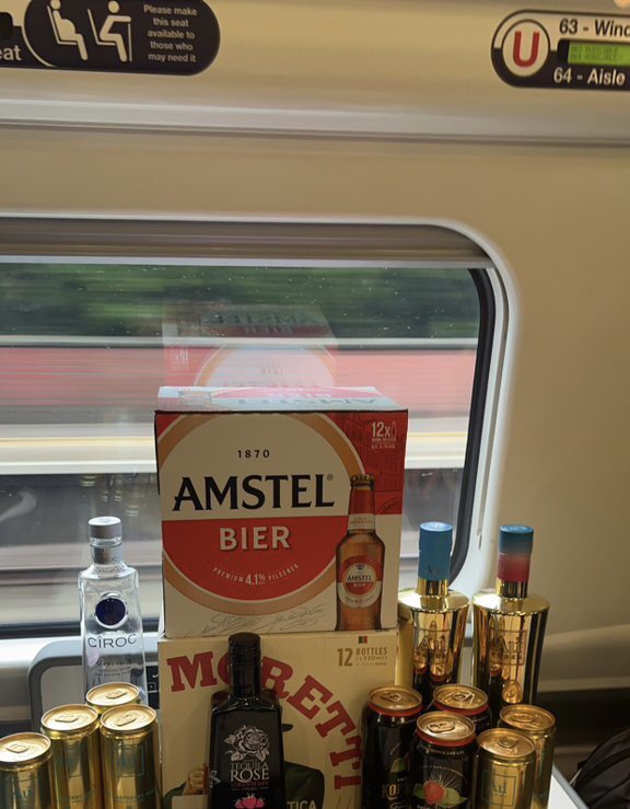 Drinking On Trains tweet media