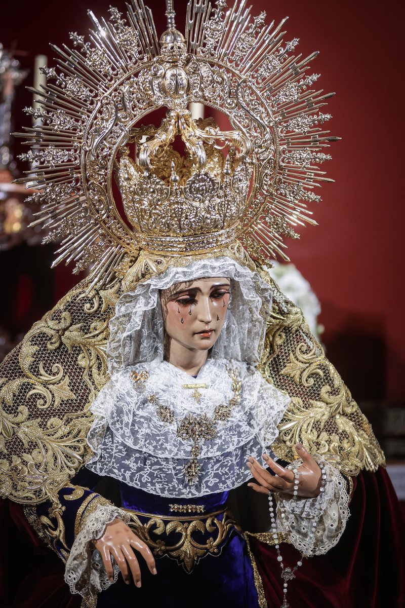 🗞️ NOTICIAS |
📌 Ntra. Madre y Sra. de la Amargura se encuentra en su capilla de Ánimas para su Solemne besamano.
➡️ Mañana a las 20:00h tendrá lugar la Santa Misa en su honor y posteriormente la meditación ante el Stmo. Cristo del Amor.

📸 <a href="/blogalcompas/">.</a>