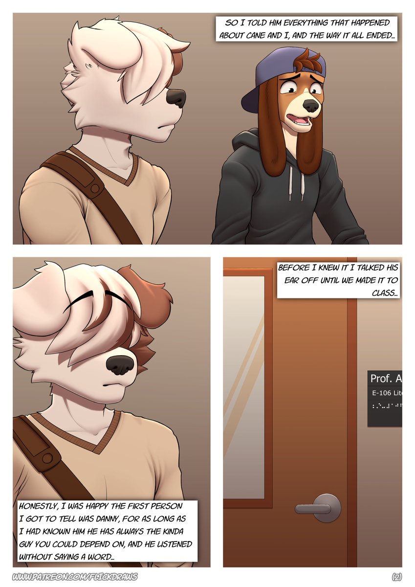 Spend The Night 2 pg. 3 impromptu therapy in the lit class lets goo You can read 10 pages ahead by becoming a patron~!