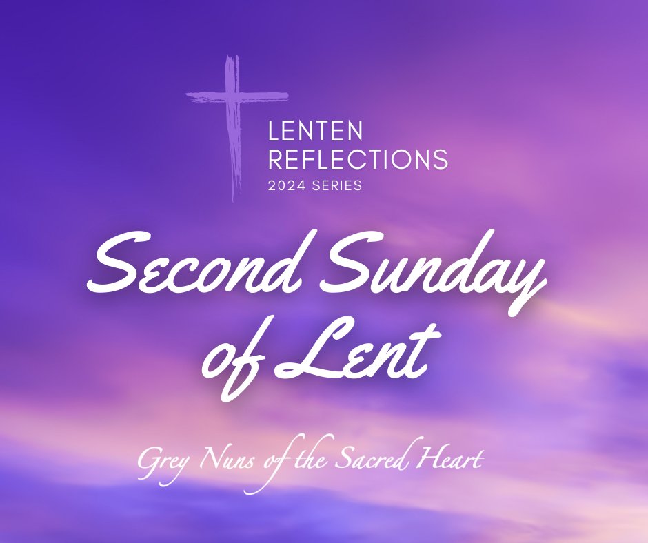 For  the Second Sunday of Lent, Sister Ceil Cosgrove, GNSH takes a deeper look at the biblical stories themselves. How can we see beyond the dramatization and  understand the true promise of his blessings? Read it here: greynun.org/2024/02/reflec…