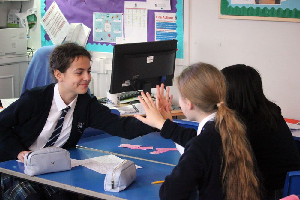 Learning Maths is as much a life skill as an academic subject and it’s lovely to see how the children work collaboratively to solve maths problems, whether getting to grips with weights and measures, giving change at a ‘real’ shop or mastering the calculation of perimeters!