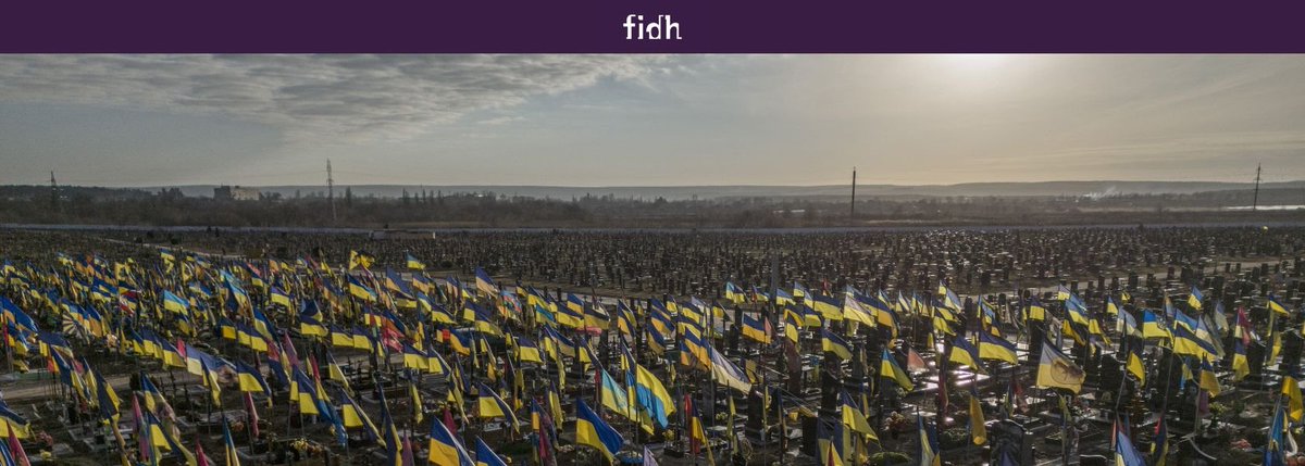 #Ukraine: Exposing brutality and #impunity after 2 years of full-scale invasion and a decade of #Russia-n atrocities in Ukraine.
Read @fidh_en @ccl_ua @khpg full statement on the occasion of this anniversary: fidh.org/en/region/euro…
#Accountability #NGOVoices