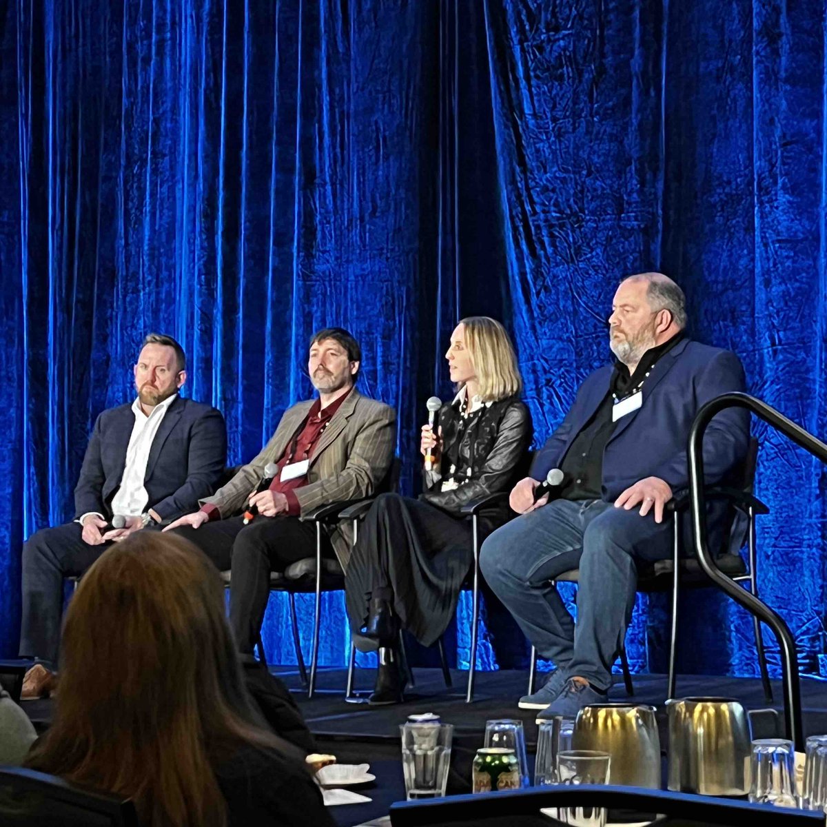 lstartweets's tweet photo. The State of the Housing Spectrum, featuring panelists Rebecca Smith, Ryan Erb, Carson Warrener, &amp; Trevor McKenzie 

#LSTAR #CKAR #WITAAR #HPAR #WOHES #WesternOntarioHousingEconomicSummit #TheresNoPlaceLikeHome https://t.co/5l4U5V6Aze