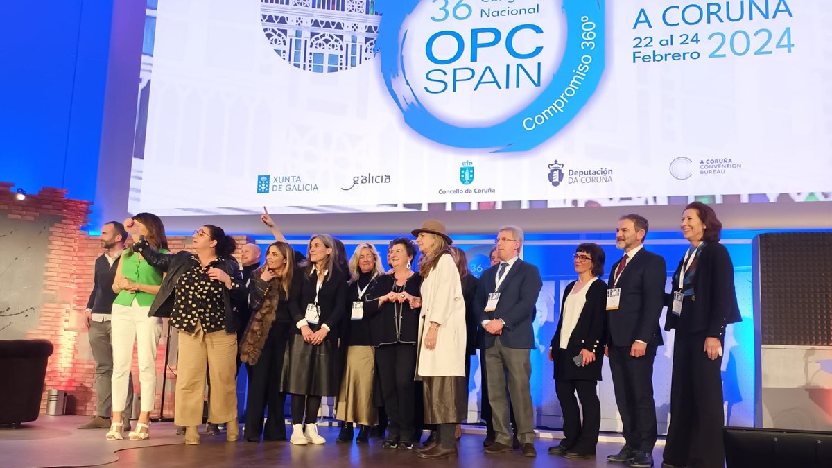 📍Finalizado el #36CongresoOPC en #ACoruña, magnifica organización de <a href="/opcspain/">OPC España</a> y <a href="/OPCGalicia/">OPC Galicia</a>!!

👀Nos vemos en #Vitoria!!! <a href="/OPCEVasca/">OPCE Basque Country</a> 

#MICE #clausura #36CongresoOPC #ACoruña
