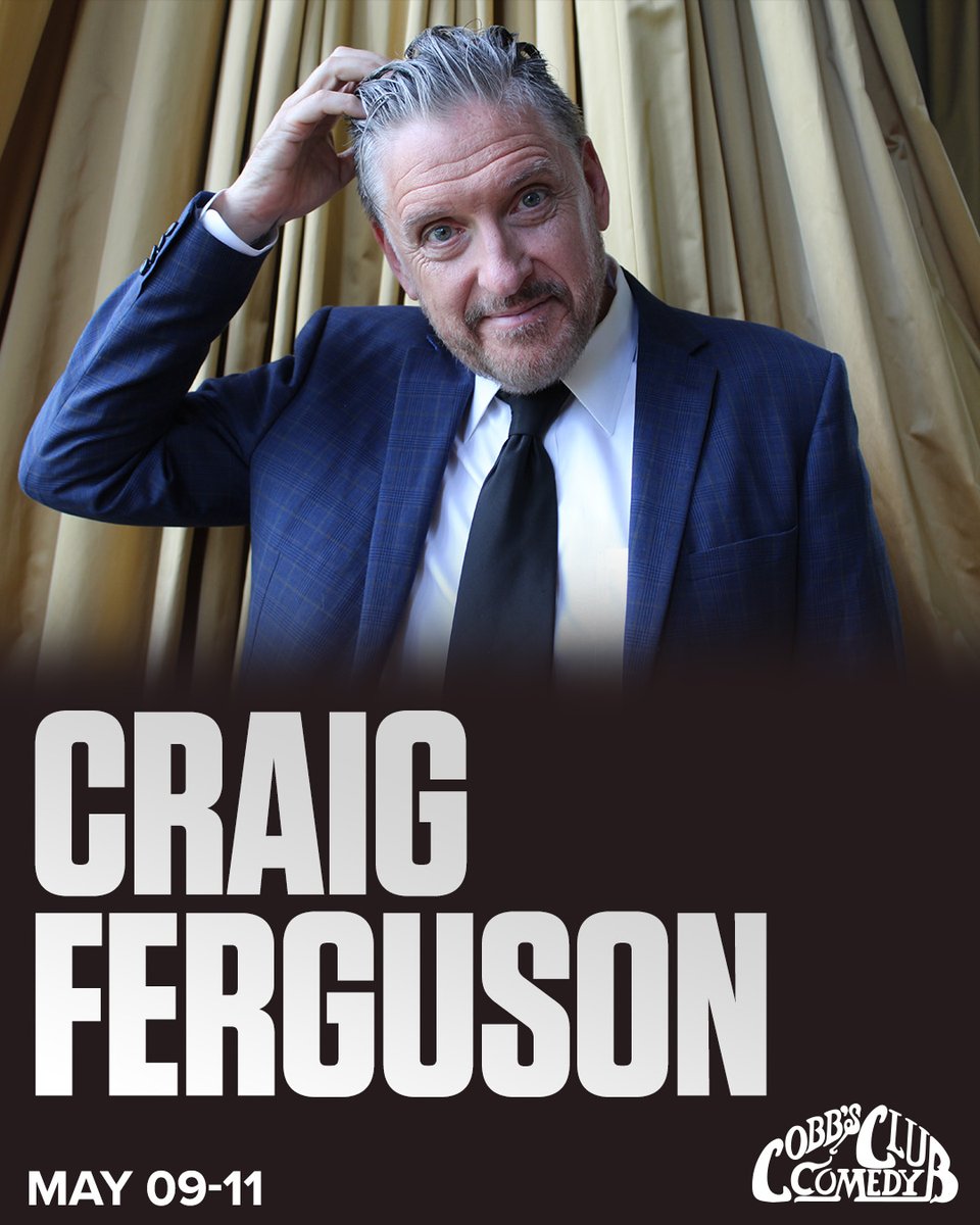 Cobb's Comedy Club (@cobbscomedyclub) on Twitter photo Get excited! <a href="/TroyHawke/">Troy Hawke</a> & <a href="/CraigyFerg/">Craig Ferguson</a> have upcoming shows at Cobbโs ๐คฉ These dates JUST went on sale, so get ahead & snag your tickets at cobbscomedy.com ๐ฅ๐ Get excited! <a href="/TroyHawke/">Troy Hawke</a> & <a href="/CraigyFerg/">Craig Ferguson</a> have upcoming shows at Cobbโs ๐คฉ These dates JUST went on sale, so get ahead & snag your tickets at cobbscomedy.com ๐ฅ๐