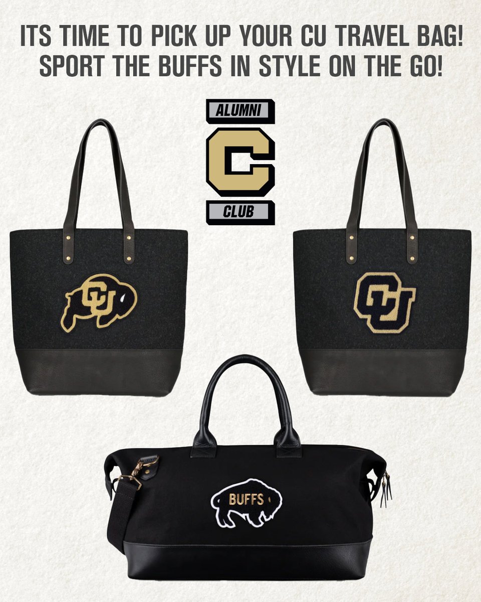 Traveling to watch our teams in the basketball tournaments? You’ll fly in style while carrying our signature travel bags! Letterwinners, you can add a licensed Alumni C Club bag tag when you place your order! Get yours now!” #CUchic #HeritageGear heritagegear.com/collections/co…