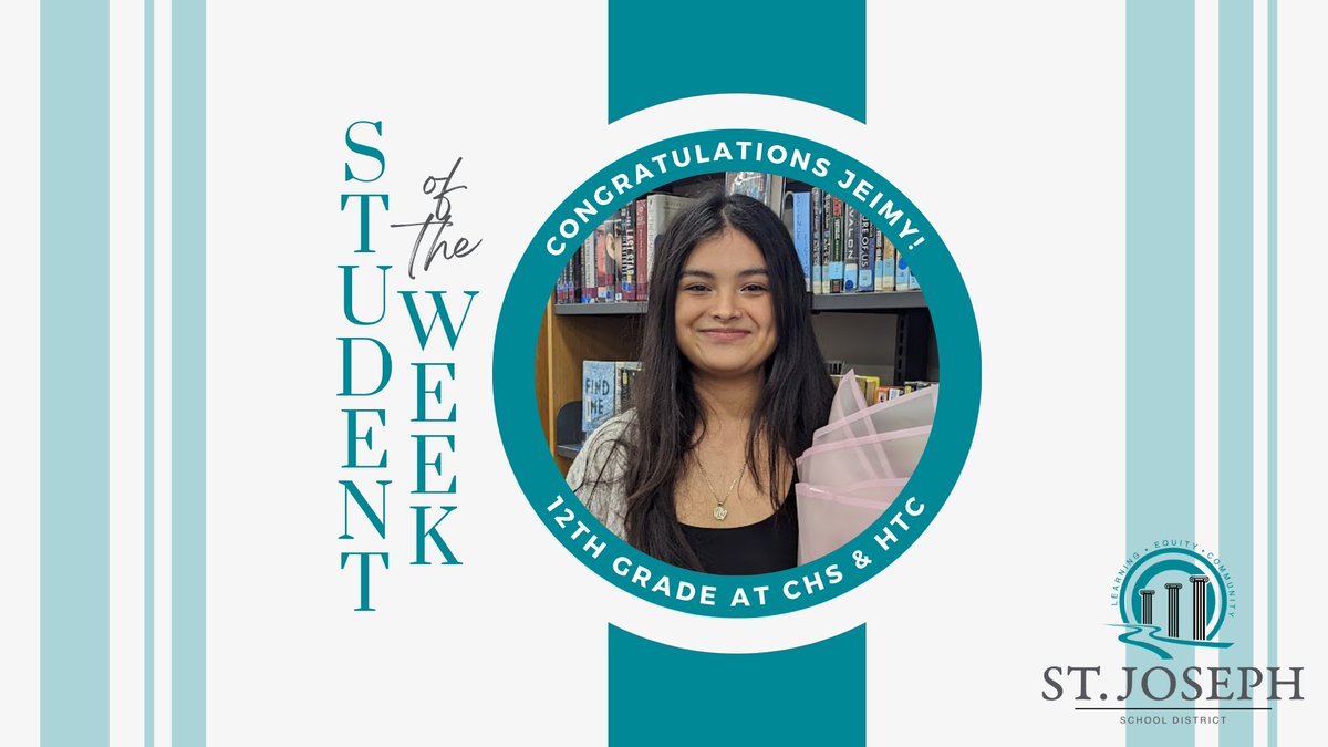 We are thrilled to announce Jeimy, a senior at Central and Hillyard Technical Center, as our Student of the Week! Congratulations Jeimy!