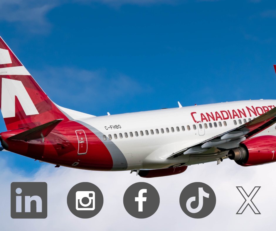 Canadian North Airlines ✈️ (@canadiannorth) on Twitter photo Canadian North will never ask for your personal and credit card information through social media or unsolicited messages.
Our channels:
Facebook: Canadian North Airlines
Instagram: @Candiannorthairlines
LinkedIn: Canadian North
X : <a href="/CanadianNorth/">Canadian North Airlines ✈️</a>
TikTok: @canadiannorthairlines Canadian North will never ask for your personal and credit card information through social media or unsolicited messages.
Our channels:
Facebook: Canadian North Airlines
Instagram: @Candiannorthairlines
LinkedIn: Canadian North
X : <a href="/CanadianNorth/">Canadian North Airlines ✈️</a>
TikTok: @canadiannorthairlines