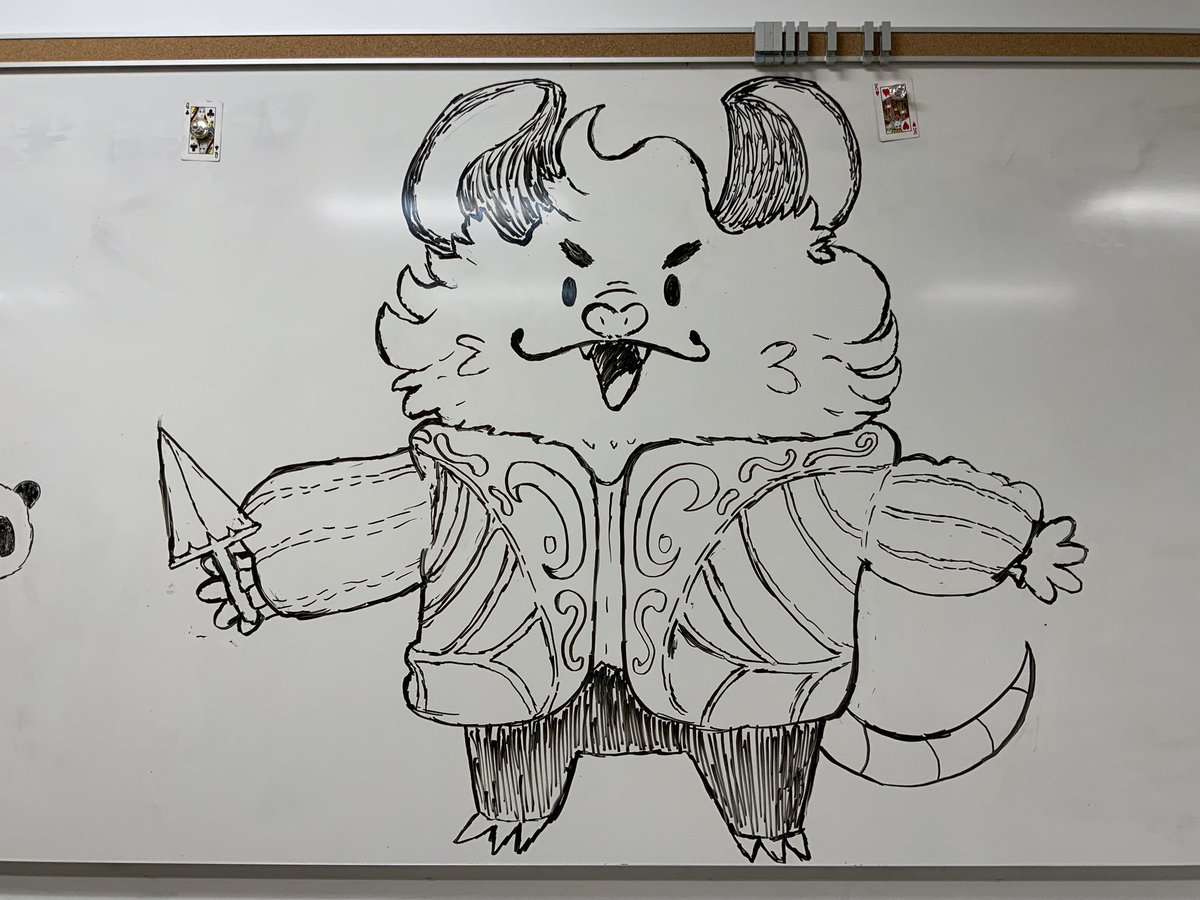 PrettyOkayArt's tweet photo. Treated my students to a Melvstarion, @rebeckeronie thank you for blessing the world with this perfect creature. https://t.co/zptT8uuWD2