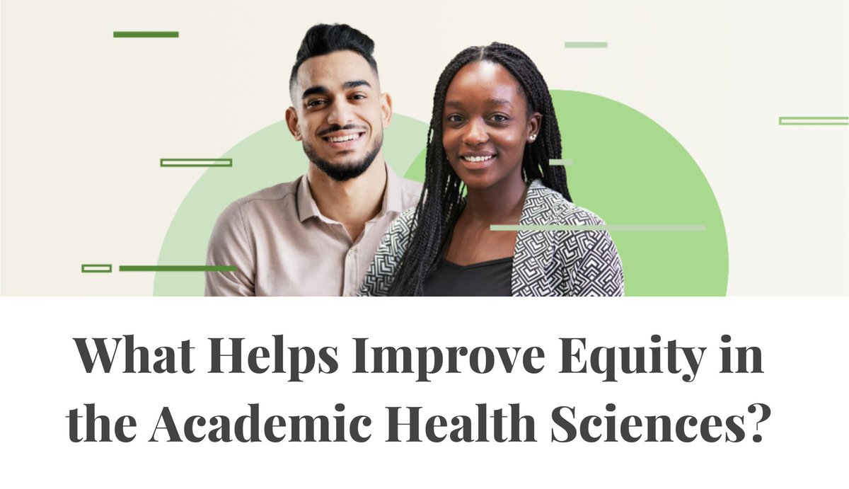 How do we improve racial equity in the academic health sciences? Holistic admissions? Strong scholar networks? Financial support? New research in @JAMAHealthForum shows interventions appear to be more effective when combined than applied singly. jamanetwork.com/journals/jama-…