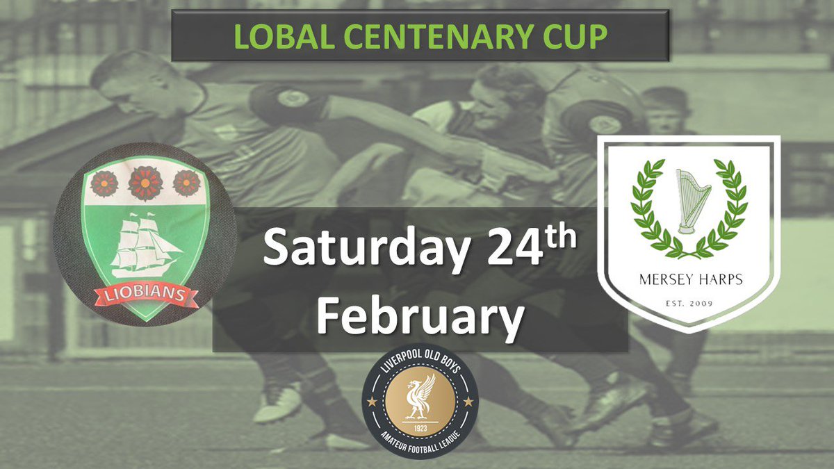 Mersey Harps FC (@merseyharpsfc) on Twitter photo Cup away day for MH2
π <a href="/LiobiansFC/">Liobians FC</a>
π 24th Feb
β° 3:15pm
π Heron Eccles
π @livoldboys Centenary Cup
π€ <a href="/handymanbrewery/">Beer</a> <a href="/Fitwellnwltd/">Fitwell Branded Clothing, Merchandise & Print</a> <a href="/BeanThere_Lpl/">BeanThereCoffeeShop</a> <a href="/LiverpoolIC/">Liverpool Irish Centre</a> <a href="/IrishCommCare/">Irish Community Care</a> #uptheharps Cup away day for MH2
π <a href="/LiobiansFC/">Liobians FC</a>
π 24th Feb
β° 3:15pm
π Heron Eccles
π @livoldboys Centenary Cup
π€ <a href="/handymanbrewery/">Beer</a> <a href="/Fitwellnwltd/">Fitwell Branded Clothing, Merchandise & Print</a> <a href="/BeanThere_Lpl/">BeanThereCoffeeShop</a> <a href="/LiverpoolIC/">Liverpool Irish Centre</a> <a href="/IrishCommCare/">Irish Community Care</a> #uptheharps