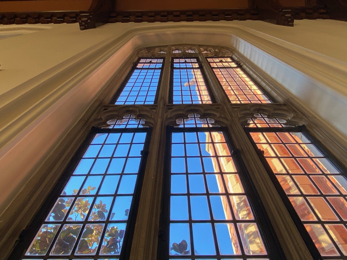 PalmeriJoAnn's tweet photo. Scenes from the #GreatReadingRoom in Bizzell Memorial Library @UofOklahoma this morning #FridayFeeling #OUskywatch #OULibraries https://t.co/dtrDYLXEW7