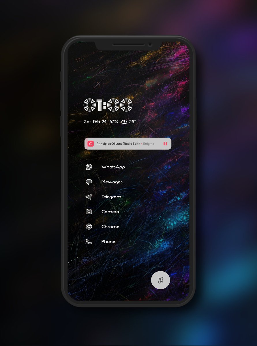 homescreenvibes's tweet photo. Happy weekend!

• @NiagaraLauncher with Outline #Anycons
• Walls @SeanKly https://t.co/593hqUvrSB
• Deka KWGT @Abhishek01kr
• Temps @TeboulDavid1 and @suryanamblass

#android #realme #homescreen #withniagara #wallpapers #widgets #tools #icons https://t.co/Ek5FDQZUq6