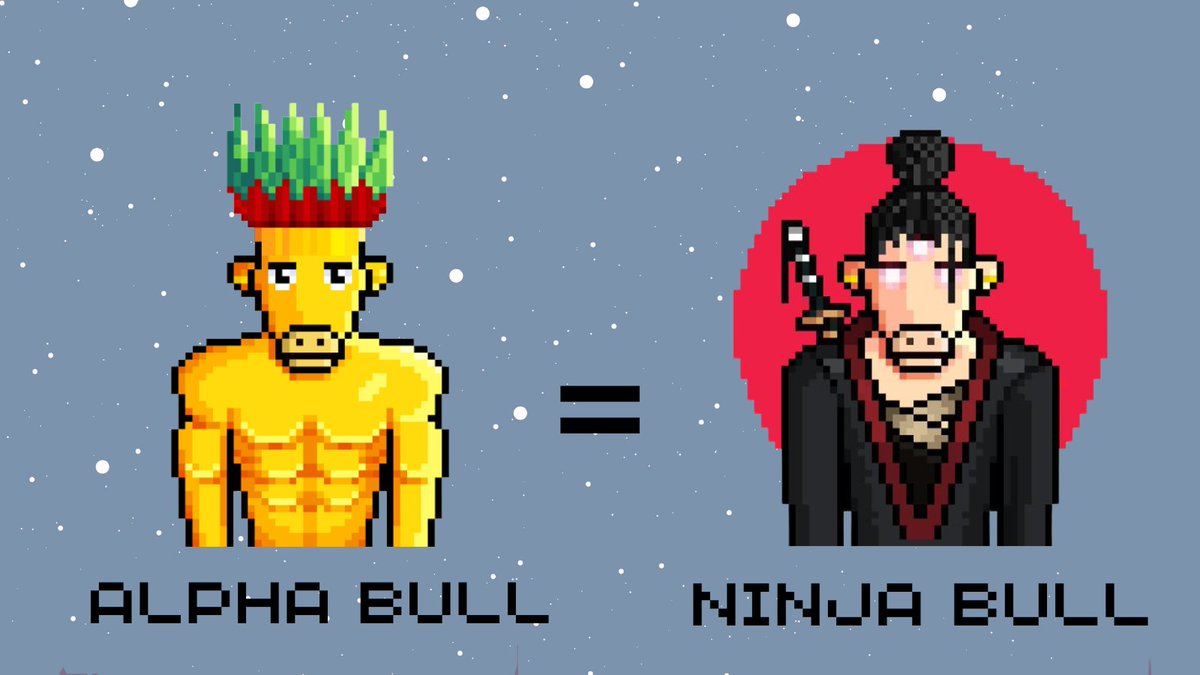 Alpha Bulls (NINJA BULLS) tweet media
