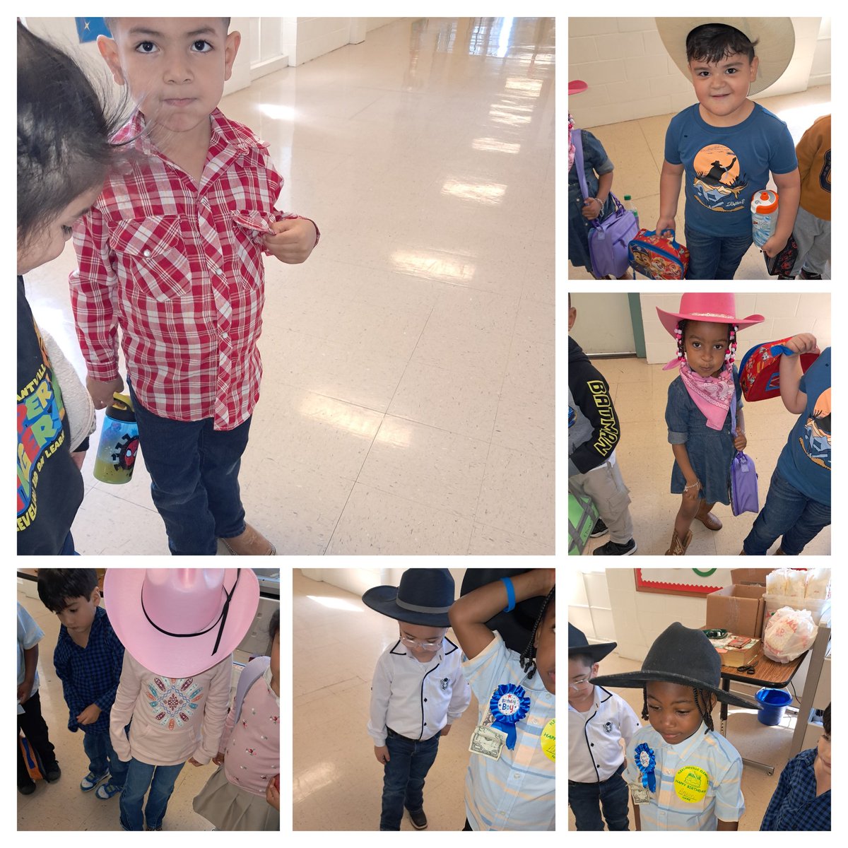 How can you have #GoTexanDay without a hoedown?! @PleasantvilleES enjoyed some music and dancing during #SEL time to start off our day! #FunFriday #DestinationExcellence