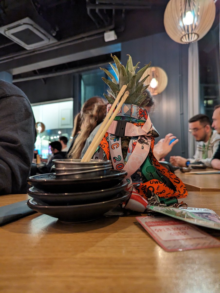 Enjoyed some nice sushi today with all my friends! 🍣🥢🍙 #NFC2024