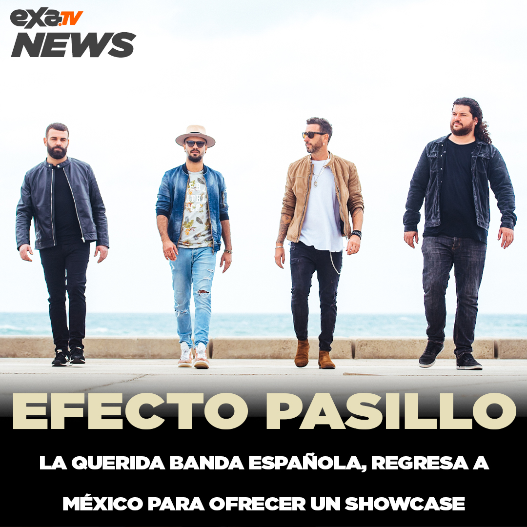 🇪🇸 @efectopasillo se alistan para visitar México una vez con un showcase en un lugar muy prestigioso de la CDMX este próximo 7 de marzo del 2024.🔥 Entérate de los detalles en sus comunicados en redes sociales de #EfectoPasillo