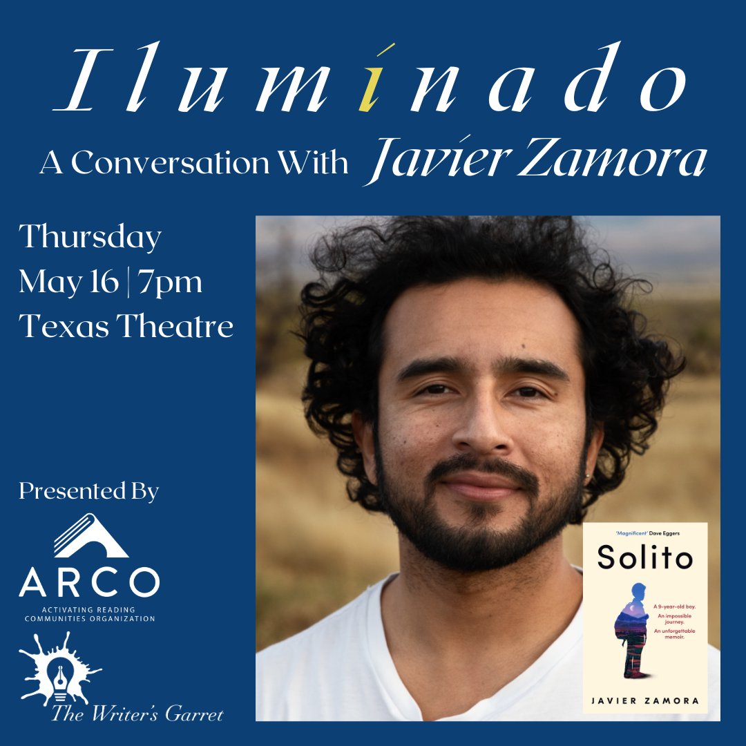 WritersGarret's tweet image. We can&apos;t WAIT to welcome @jzsalvipoet to Dallas as a part of Dallas Is Lit! In conversation w/ Claudia Vega of @whosebooks. Tickets on sale in March, Spanish translation available.
For more&amp;amp; updates go to writersgarret.org/event/dallas-i…
#LiteraryDallas #DallasIsLit 🔥🔥🔥
