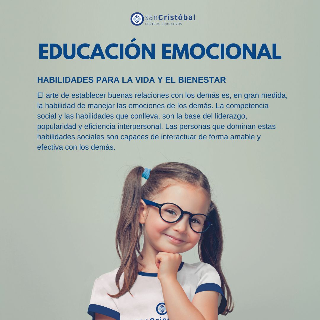 🌟 En el Colegio San Cristóbal, impulsamos la Educación Emocional para el éxito. Enseñamos a gestionar emociones y fomentamos habilidades sociales, preparando a los estudiantes para establecer relaciones positivas y con empatía. #EducaciónEmocional #Liderazgo #SanCristóbal 🤗📚