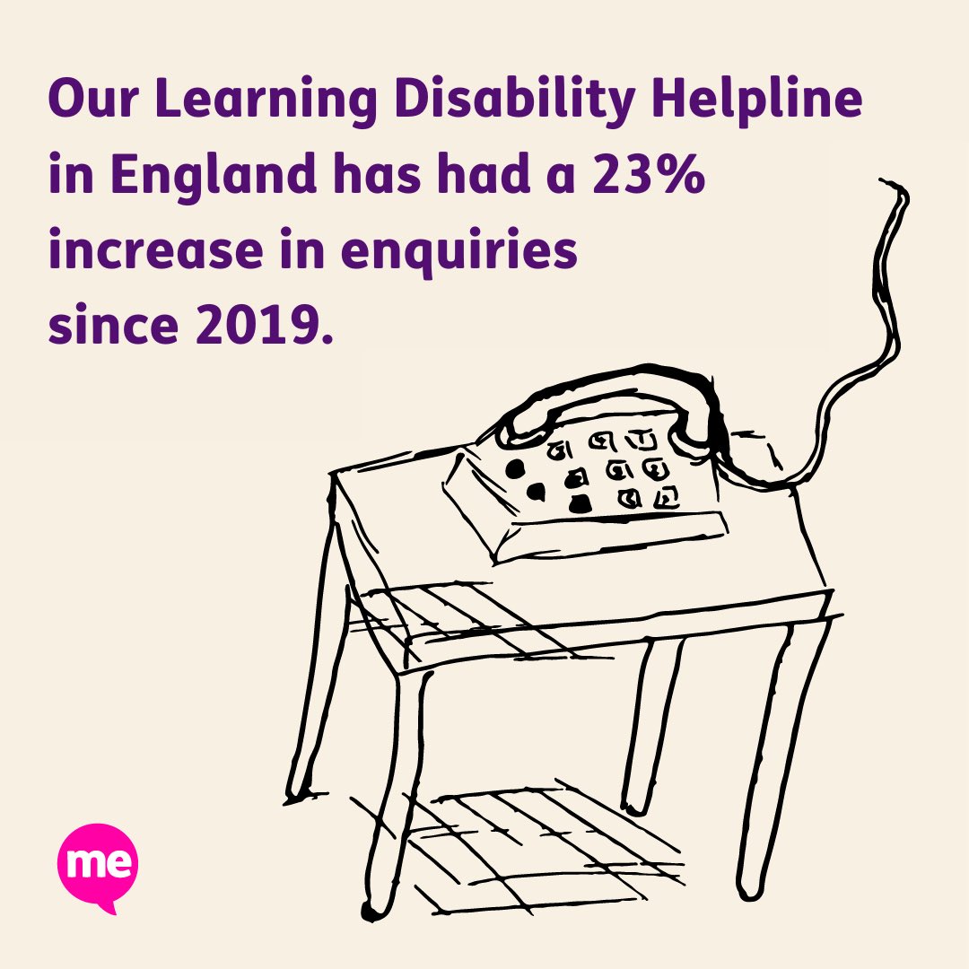 Today is #HelplinesAwarenessDay. 💜

Our Learning Disability Helpline provides vital information, support and guidance to people with a learning disability, their families and carers. 

☎️ If you need support you can can call us on 0808 808 1111.