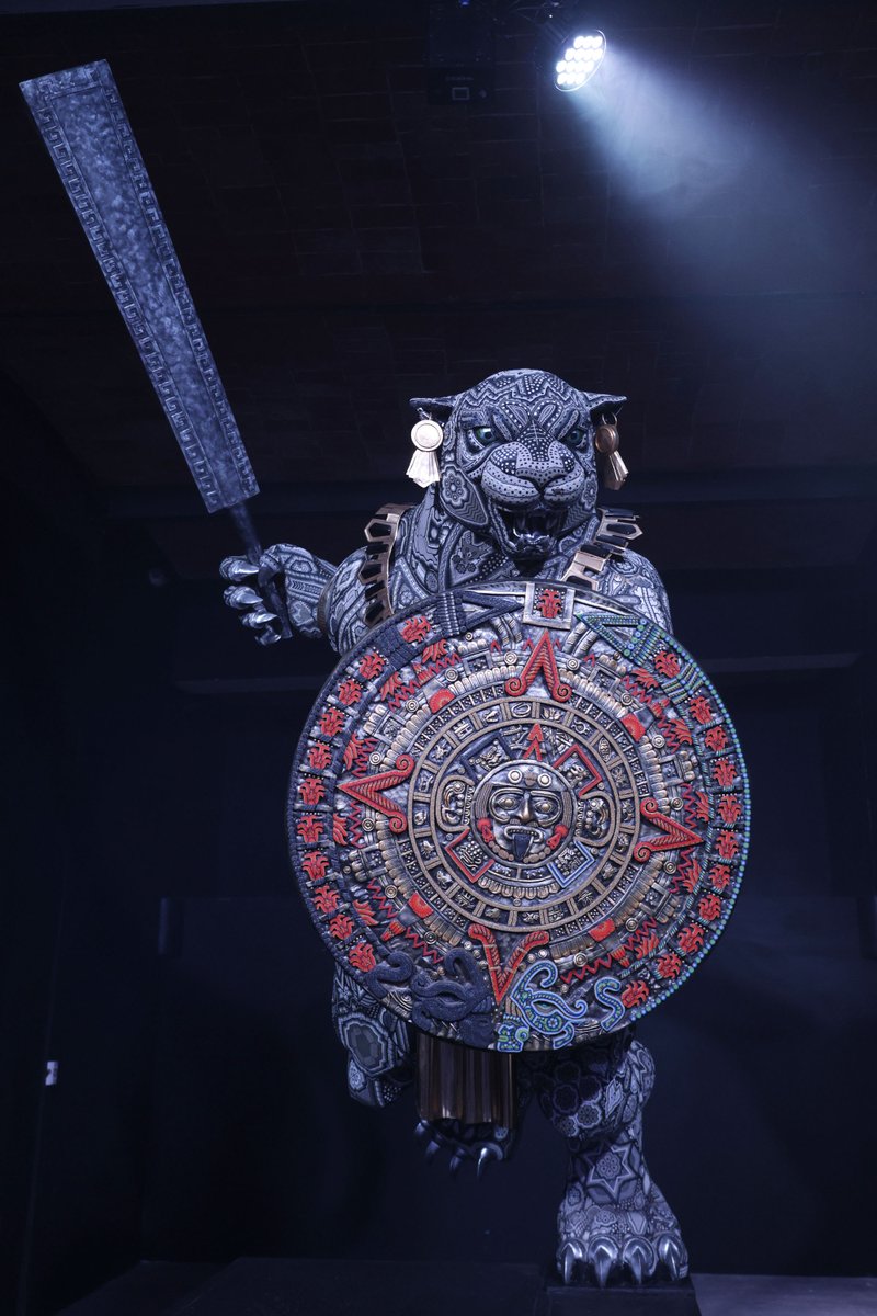 RevistaRayas's tweet photo. ¿Sin planes para este fin de semana? En #Rayas opinamos que deberías darte una vuelta por la exposición  “Somos Guardianes” de César Menchaca, la cual se presenta en el Museo Regional de #Cholula gracias al apoyo de @CasaConstruye  y su representante Marco Antonio Pérez Alejo https://t.co/dWqeHdX3Pd