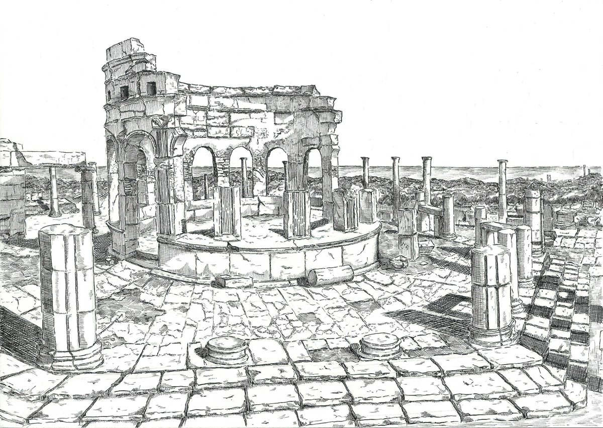 #leptismagna #ruins #ink